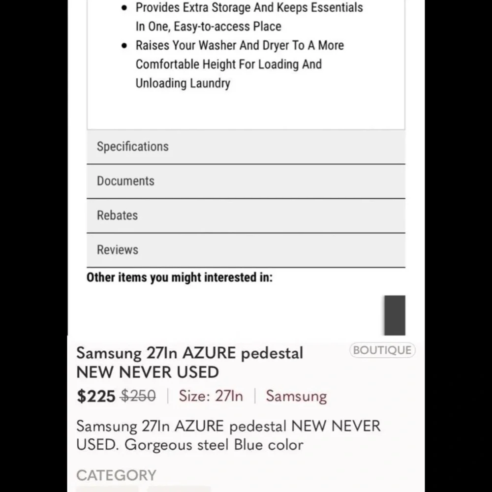 Samsung Blue Smartphone with Advanced Features